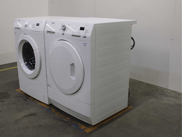 Aeg lavamat protex wasmachine & aeg lavatherm protex wasdroger - afbeelding 7 van  8