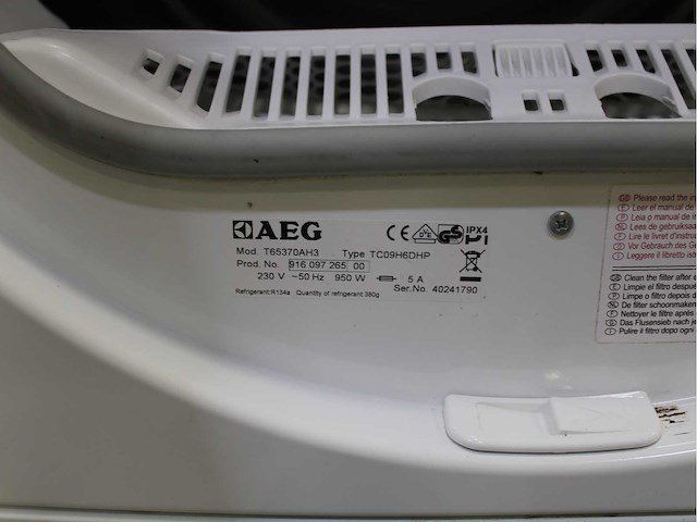 Aeg lavamat protex wasmachine & aeg lavatherm protex wasdroger - afbeelding 8 van  8