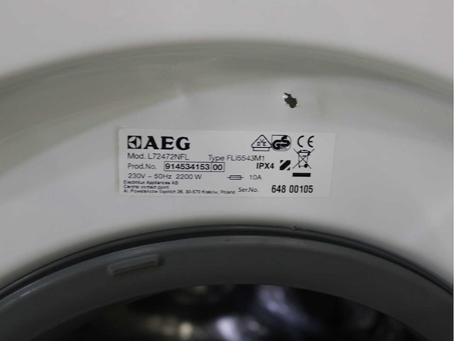 Aeg lavamat protex wasmachine & aeg lavatherm protex wasdroger - afbeelding 5 van  8
