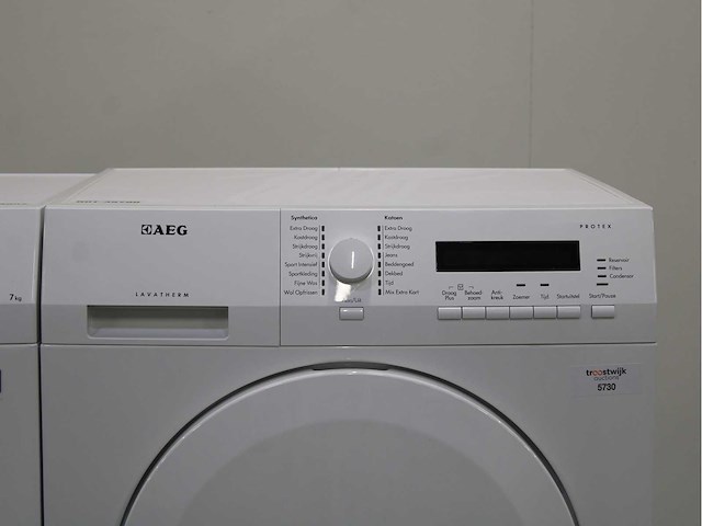 Aeg lavamat protex wasmachine & aeg lavatherm protex wasdroger - afbeelding 6 van  8