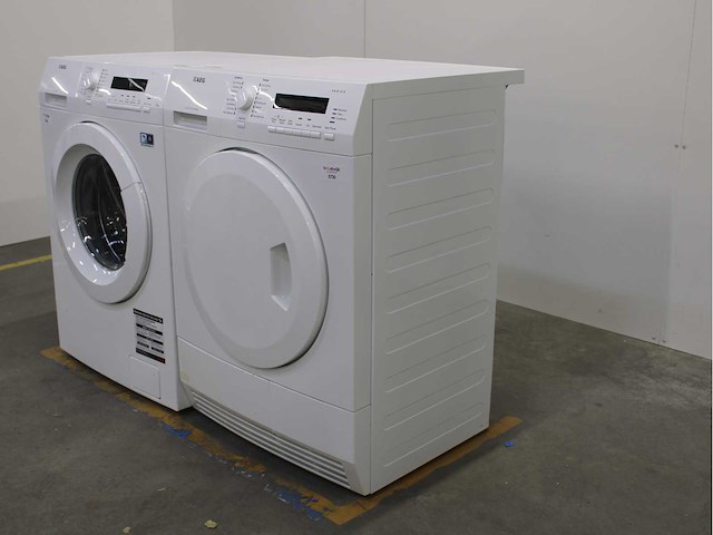 Aeg lavamat protex wasmachine & aeg lavatherm protex wasdroger - afbeelding 7 van  8