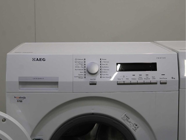 Aeg lavamat protex wasmachine & aeg lavatherm protex wasdroger - afbeelding 3 van  8