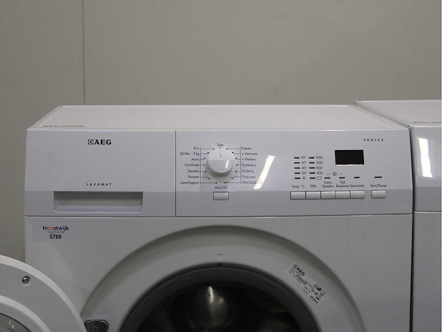 Aeg lavamat protex wasmachine & aeg lavatherm protex wasdroger - afbeelding 3 van  8