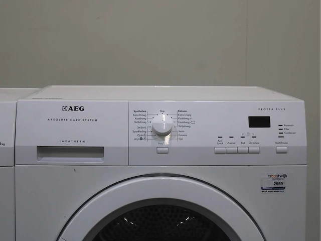 Aeg lavamat protex wasmachines & aeg lavatherm absolute care system protex plus wasdrogers - afbeelding 6 van  8