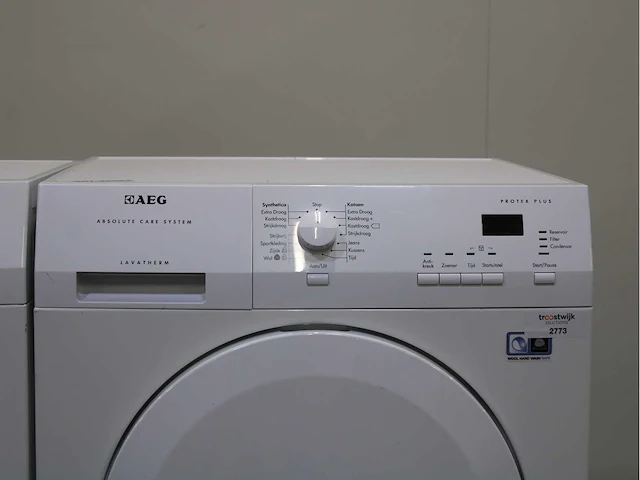Aeg lavamat protex wasmachines & aeg lavatherm absolute care system protex plus wasdrogers - afbeelding 6 van  8