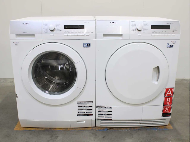 Aeg lavamat protex wasmachines & aeg lavatherm absolute care system protex plus wasdrogers - afbeelding 1 van  8