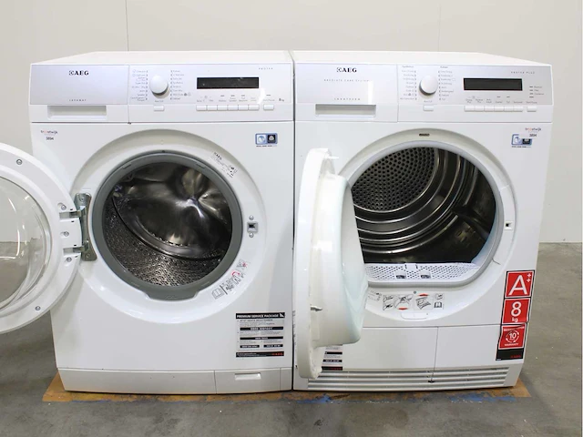Aeg lavamat protex wasmachines & aeg lavatherm absolute care system protex plus wasdrogers - afbeelding 2 van  8