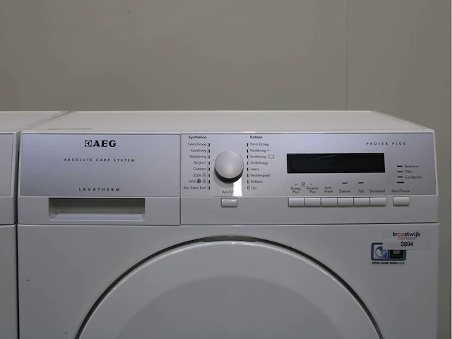 Aeg lavamat protex wasmachines & aeg lavatherm absolute care system protex plus wasdrogers - afbeelding 6 van  8