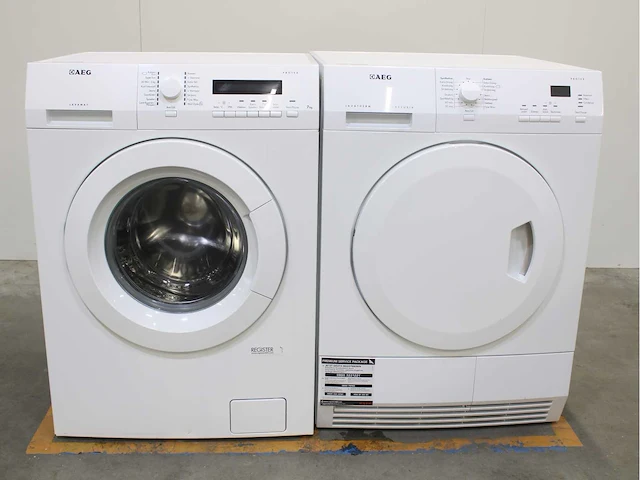 Aeg lavamat protex wasmachines & aeg lavatherm exclusive protex wasdrogers - afbeelding 1 van  8