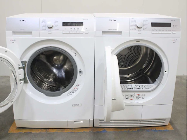 Aeg lavamat protex wasmachines & aeg lavatherm protex wasdrogers - afbeelding 2 van  8