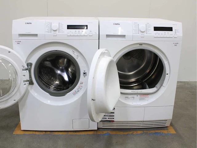 Aeg lavamat protex wasmachines & aeg lavatherm protex wasdrogers - afbeelding 1 van  8