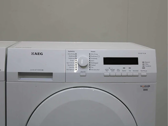 Aeg lavamat protex wasmachines & aeg lavatherm protex wasdrogers - afbeelding 6 van  8