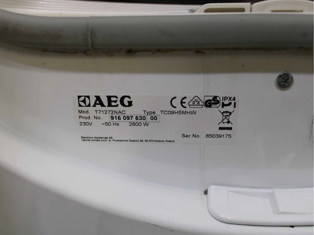 Aeg lavamat protex wasmachines & aeg lavatherm protex wasdrogers - afbeelding 8 van  8