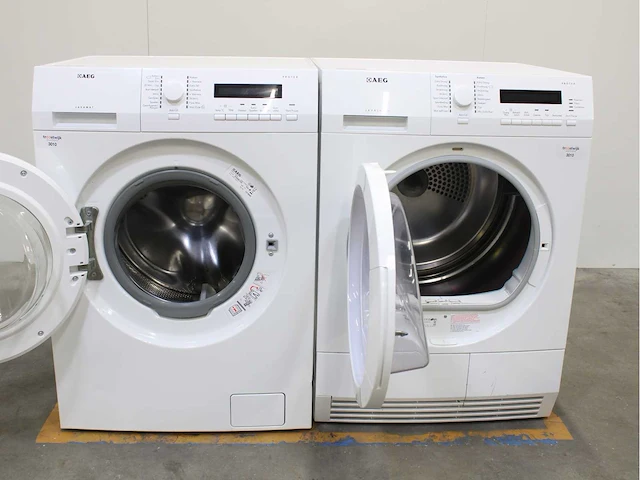 Aeg lavamat protex wasmachines & aeg lavatherm protex wasdrogers - afbeelding 1 van  8