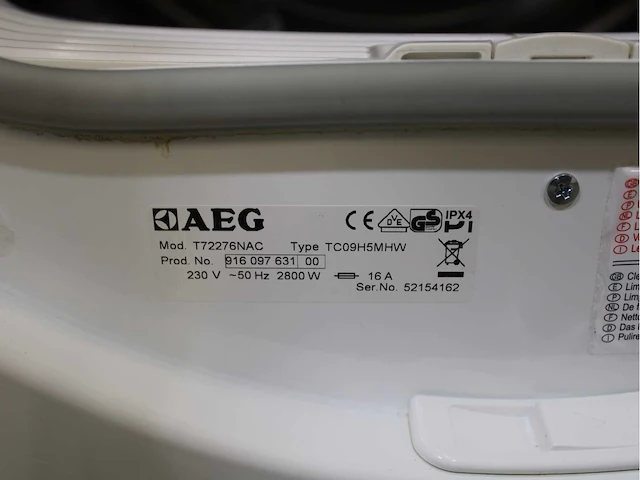 Aeg lavamat protex wasmachines & aeg lavatherm protex wasdrogers - afbeelding 8 van  8