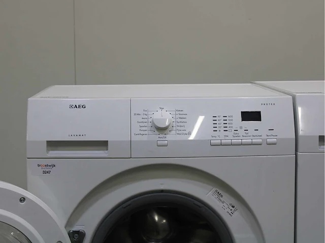 Aeg lavamat protex wasmachines & aeg lavatherm protex wasdrogers - afbeelding 3 van  8