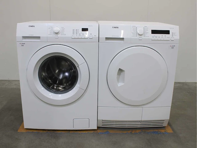 Aeg lavamat protex wasmachines & aeg lavatherm protex wasdrogers - afbeelding 1 van  8