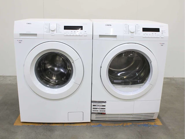 Aeg lavamat protex wasmachines & aeg lavatherm protex wasdrogers - afbeelding 1 van  8