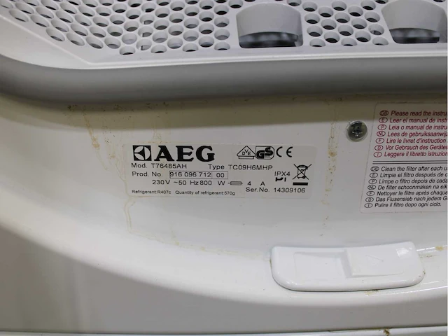 Aeg lavamat protex wasmachines & aeg lavatherm protex wasdrogers - afbeelding 8 van  8