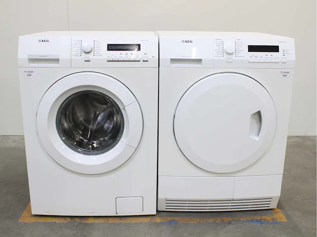 Aeg lavamat protex wasmachines & aeg lavatherm protex wasdrogers - afbeelding 1 van  8