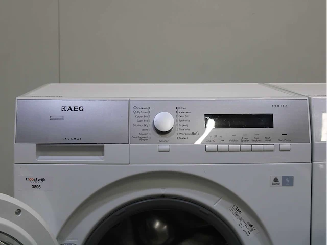 Aeg lavamat protex wasmachines & aeg lavatherm protex wasdrogers - afbeelding 3 van  8