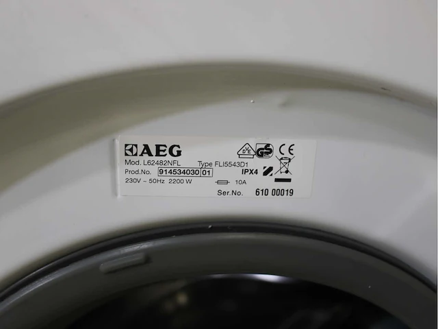 Aeg lavatherm protex wasdrogers - afbeelding 5 van  8