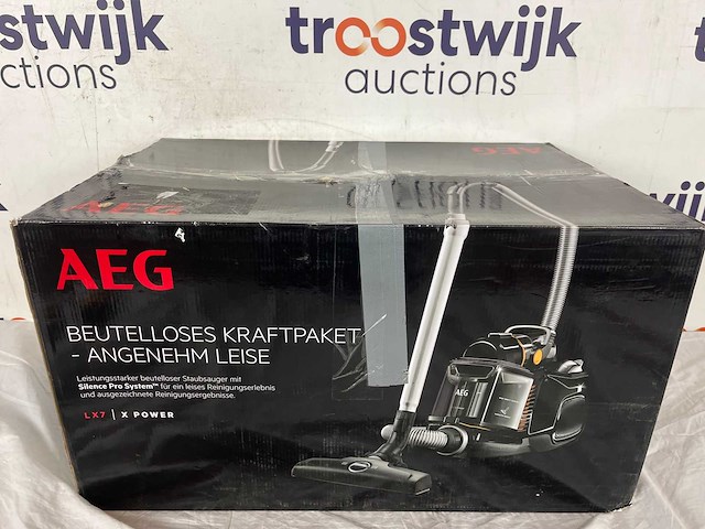 Aeg lx7-2-db - stofzuiger zonder zak - blauw - hepa 14 - afbeelding 2 van  2