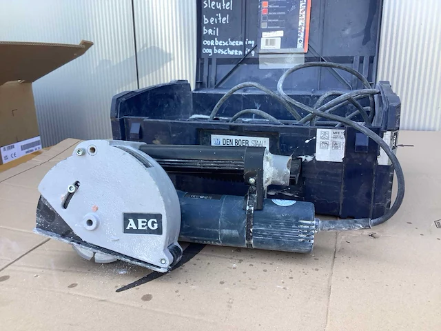 Aeg mfe1500 sleuven slijpmachine - afbeelding 1 van  4