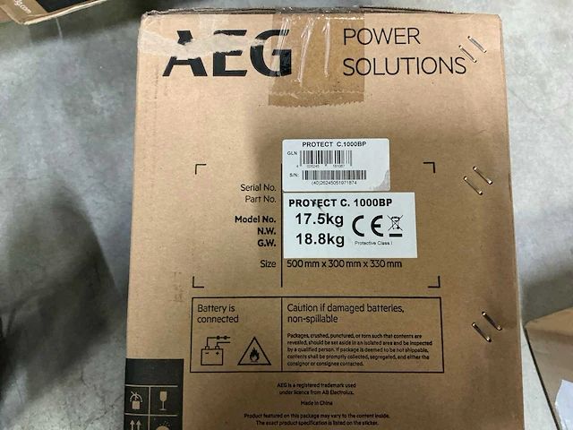 Aeg protect c.1000bp - afbeelding 2 van  2