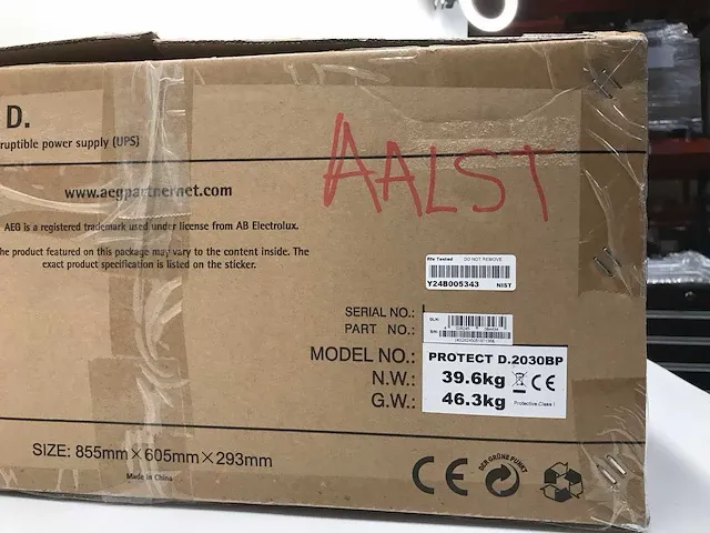Aeg (protect d. 2030) bp battery pack for protect d.2000/d.3000 (new) - afbeelding 3 van  9