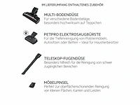 Aeg qx6 draadloze steelstofzuiger qx6145an alle vloertypes gentegreerde kruimeldief grijs - afbeelding 2 van  6