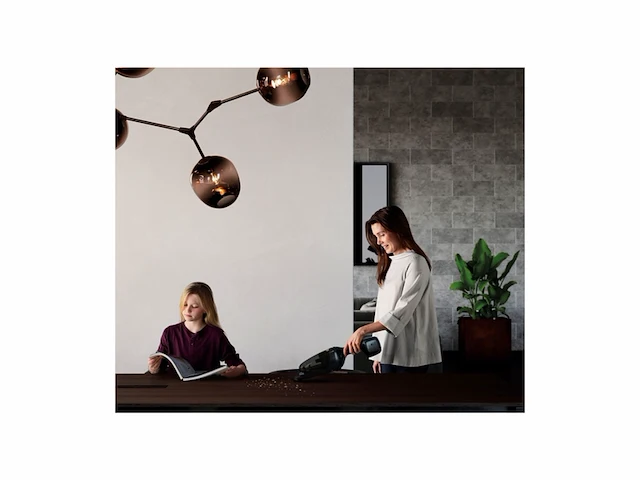 Aeg qx9-1-40gg, een snoerloze 2-in-1 steelstofzuiger grijs - afbeelding 3 van  5