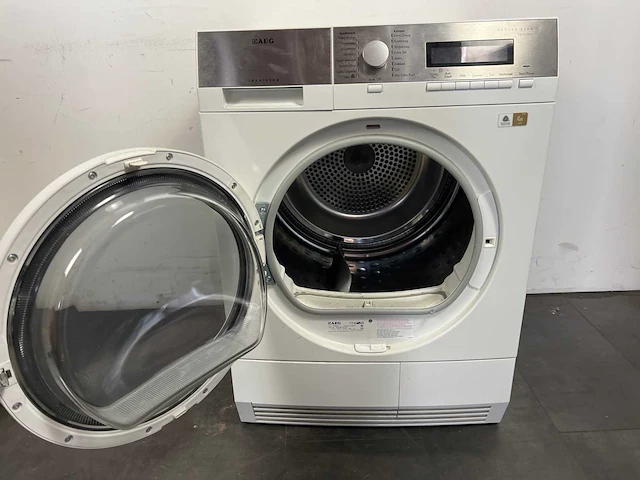 Aeg t86585ih vrijstaand voorbelading 8kg a++ wit - afbeelding 3 van  6
