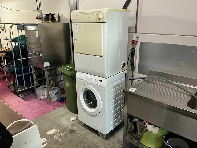 Aeg/marijnen wasmachine/droger - afbeelding 1 van  5