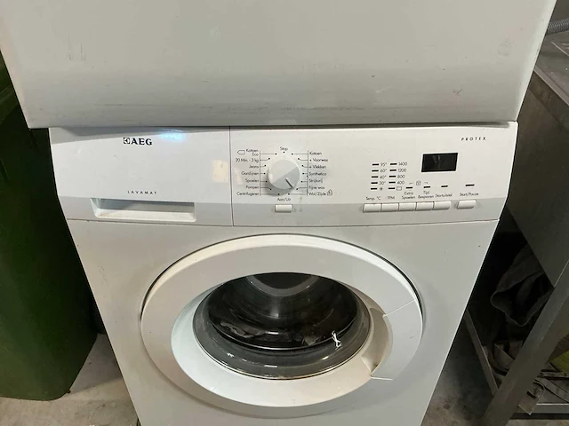 Aeg/marijnen wasmachine/droger - afbeelding 4 van  5