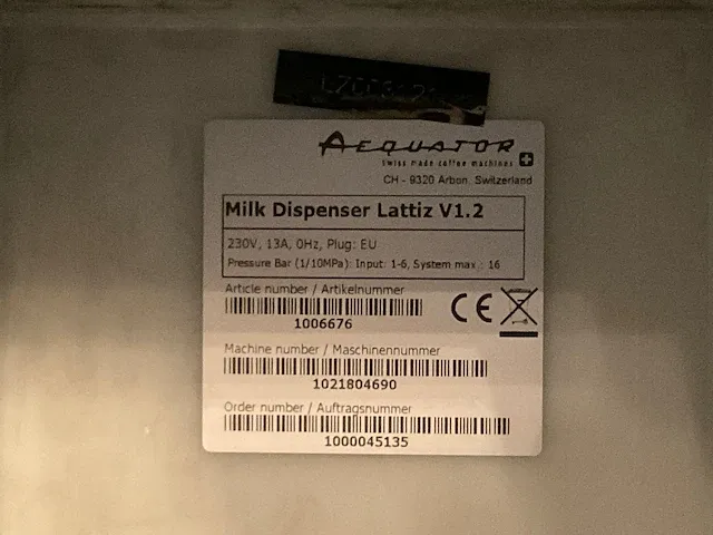 Aequator lattiz v1.2 melkopschuimer - afbeelding 11 van  12