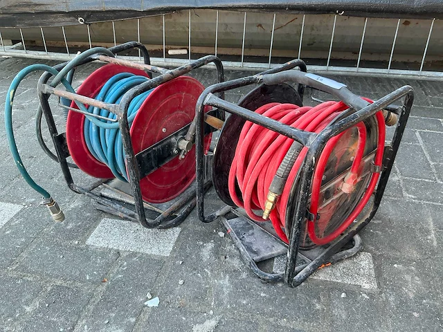 Aerfast luchtslanghaspel (2x) - afbeelding 1 van  3