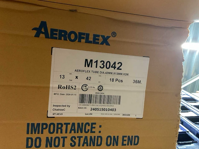 Aeroflex partij epdm buisisolatie, 8 dozen - afbeelding 4 van  7