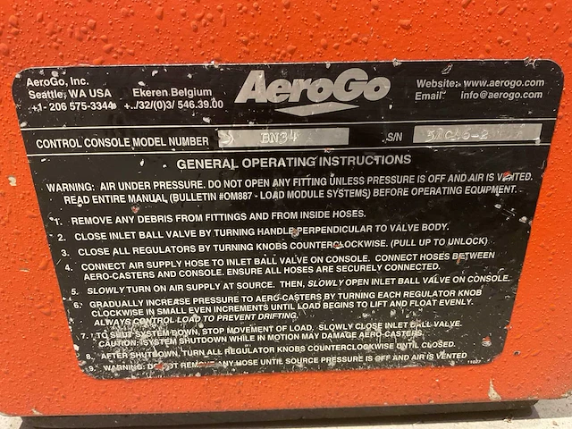 Aerogo bn34 air management regulator - afbeelding 5 van  5