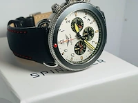 Aeromat pilot chronograph mechaquartz herenhorloge - afbeelding 3 van  7