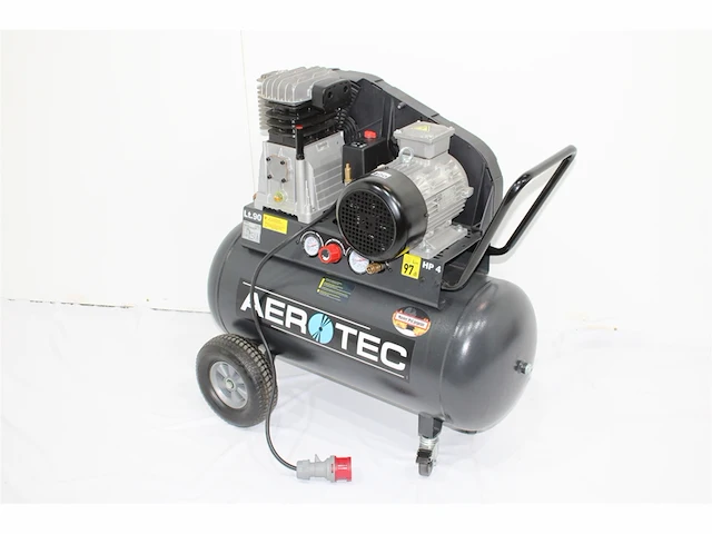 Aerotec compressor 600-90 tech 600 l/min 3 kw 90 l - afbeelding 3 van  3