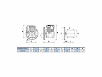 Aerotec industriecompressoraggregaat b6000b 15 bar 2 cilinders 400 volt - afbeelding 2 van  4