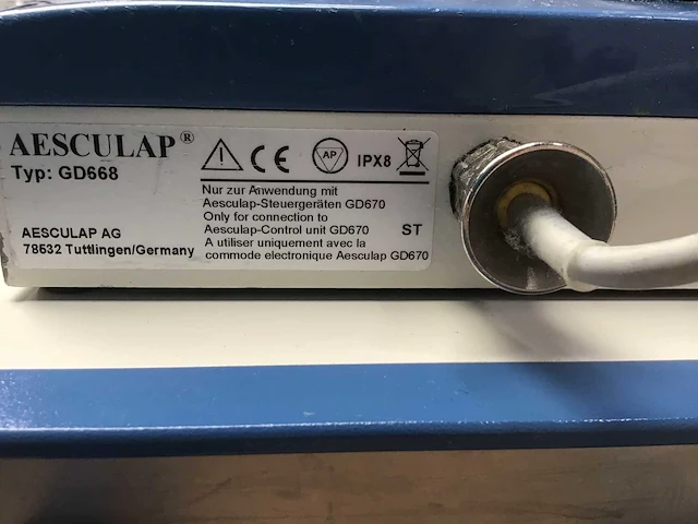 Aesculap - microspeed uni - chirurgisch elektrisch gereedschapssysteem - afbeelding 4 van  5
