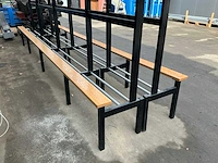 Aestic kleedkamerbank (2x) - afbeelding 7 van  12