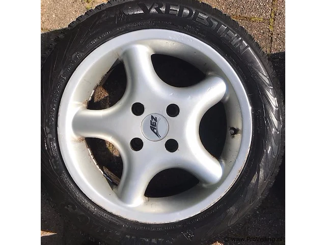 Aez aluminium winter velgenset - 4x108 ford - afbeelding 3 van  5