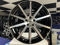 Aez straight aluminium velgenset - 5x110 8.5j et31 - afbeelding 1 van  1