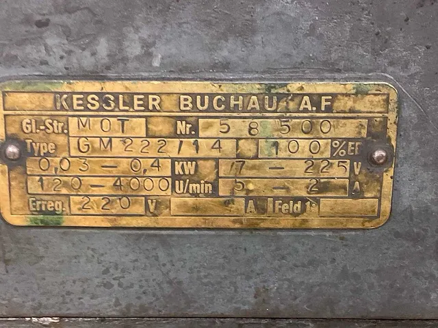 A/f schaap siv binnen rondslijpmachine - afbeelding 20 van  27