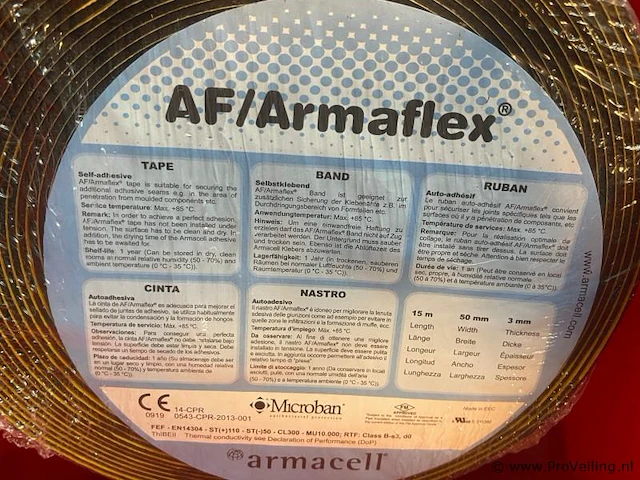 Af/armaflex tape excl. magazijnbak - afbeelding 3 van  3