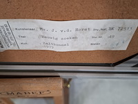 Afbeelding in lijst, a. wouda, een eeuwig zoeken, 1977 - afbeelding 2 van  10