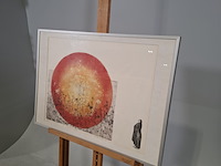 Afbeelding in lijst, a. wouda, een eeuwig zoeken, 1977 - afbeelding 5 van  10